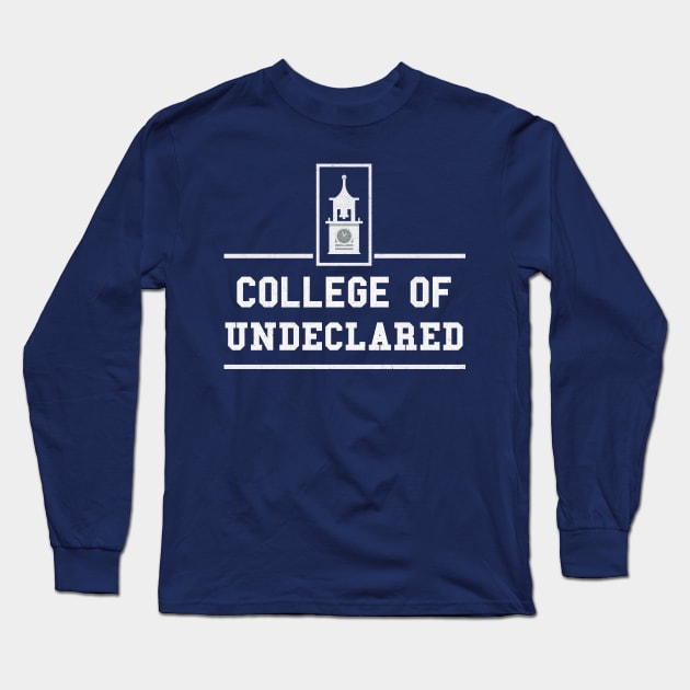 College of Undeclared Long Sleeve T-Shirt by karutees